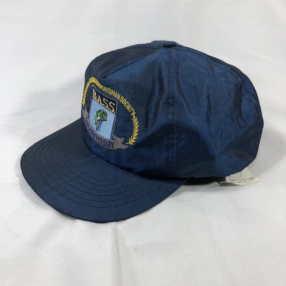 VTG 1992 25th Anniversary Bass Anglers Sportsman Society Hat Cap Snapback 90s - Picture 2 of 10